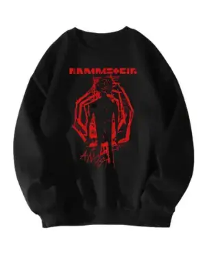 RAMMSTEIN SWEATSHIRT SCHWARZER MANN