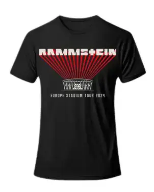 RAMMSTEIN T-SHIRT EUROPE STADIUM TOUR 2024