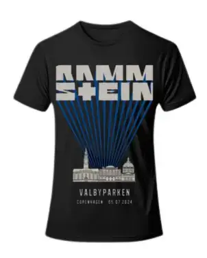 VALBYPARKEN COPENHAGEN 05.07.2024 Tour Shirt